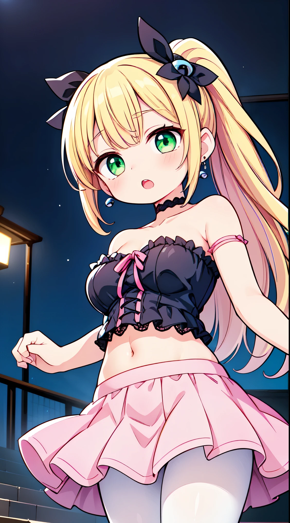 Browsing Caution,blonde,Twin tails,((wet)),(Sweat),((Very small boobs)),Flat chest,li,((smile)),(open mouse),((spread pussy)),((steam around pussy)),((white sun dress)),skirt lift,standing,(((from below))),bottomless,meadow,(water),see through