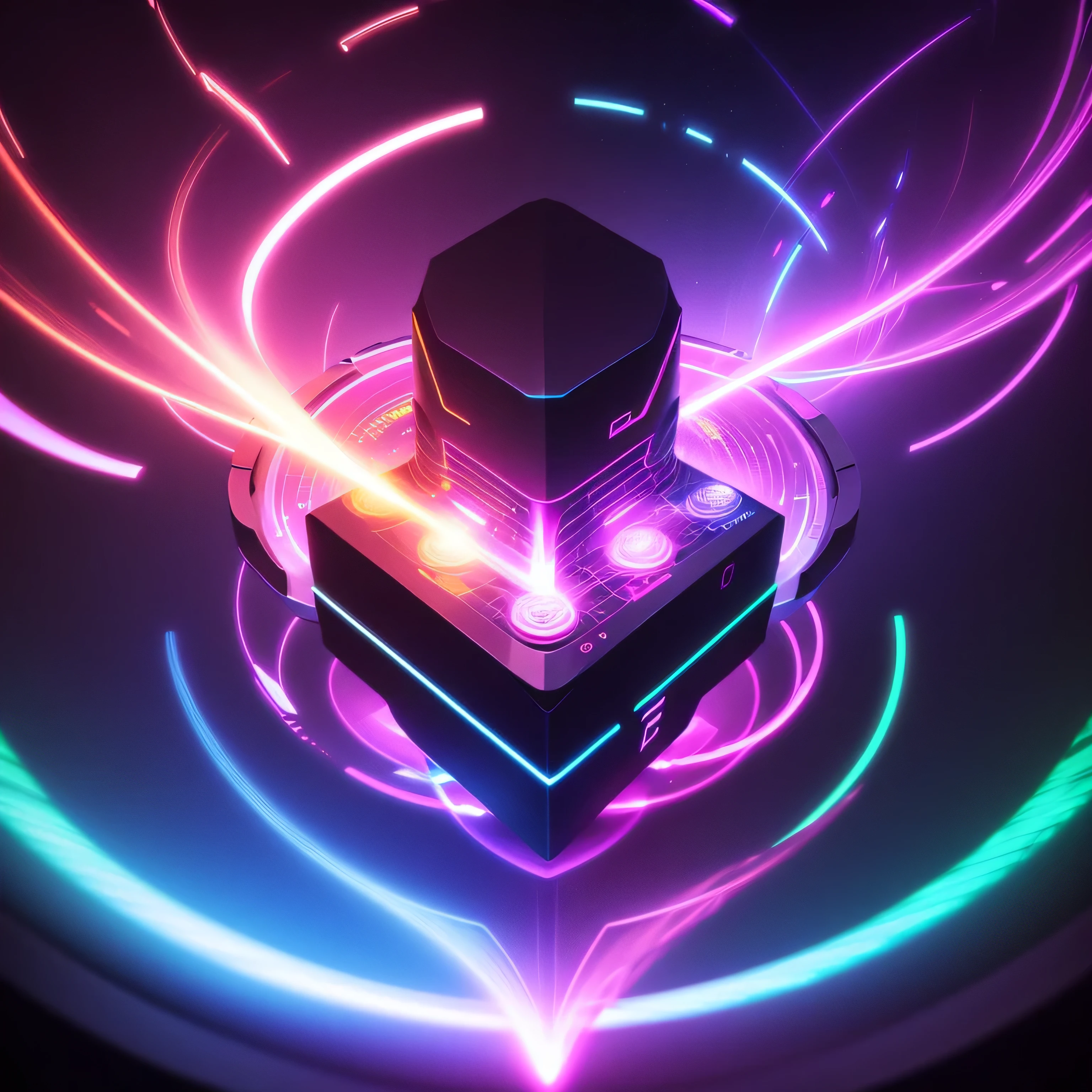 lumina, light, lasershow, masterpiece, vortex, glow background, neons
