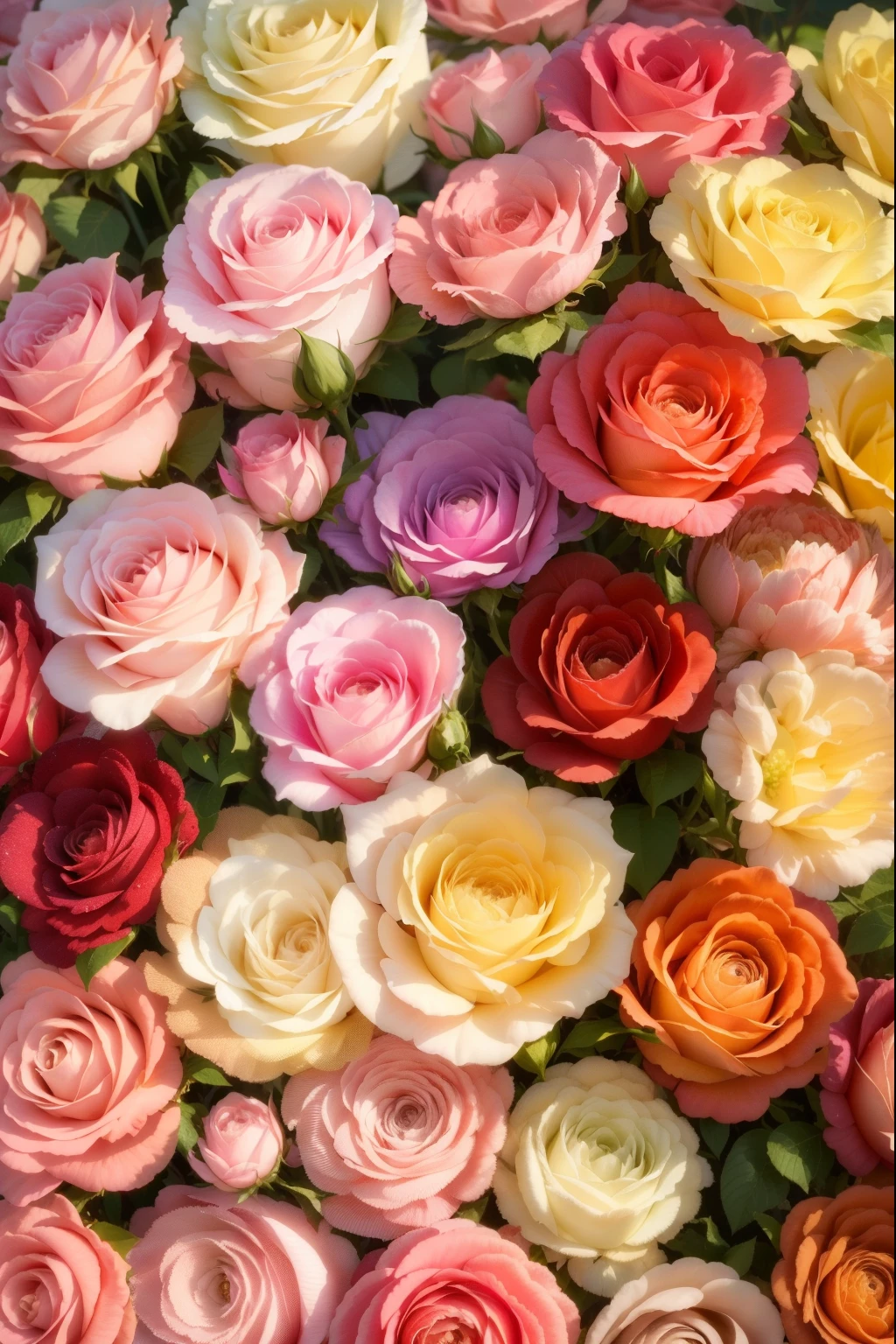 花园里有一大群粉色和白色的Rose, Rose Maiden, Rose荆棘, Rose, Rosa Bonhearn, Rose缠绕, Rose花结, 自然点Rose', bloom, amazing beauty, 几朵Rose, incredibly beautiful, Very decorative, Light pink tones, Rose garden, pink pink, 装饰Rose, beautifully