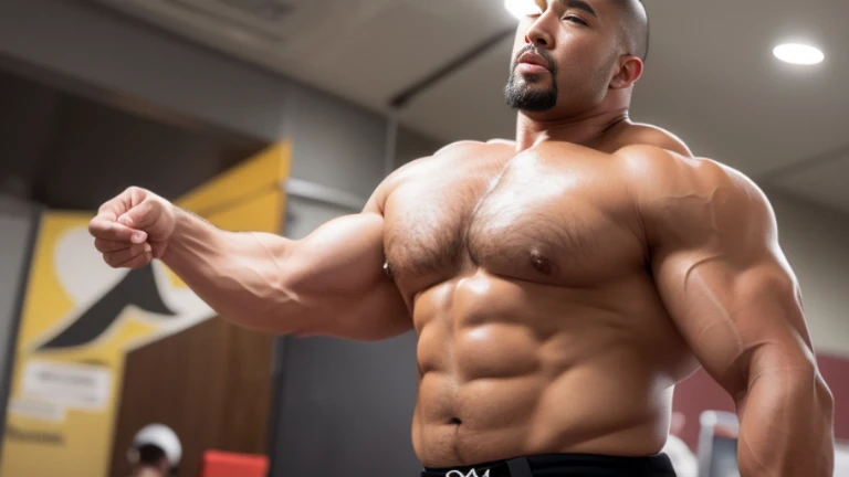 (Highly detailed 8K wallpaper), asian man, muscle worship, fold your arms, On the playground, baseball uniform, high detail, very short hair, skin head, Circular cut, very large and strong body, bulging muscles, muscular, very large pectoral muscles. Very sexy abs, legs are muscular, Toned figure, brightens oily skin, muscular, Tank top, T-shirt, long shot, wide shot