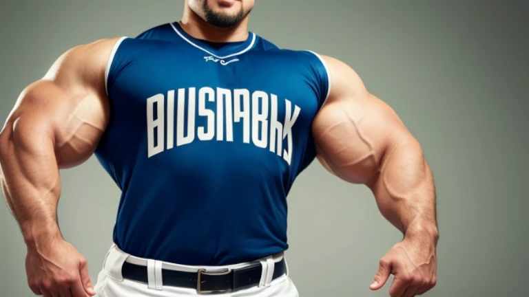 (Highly detailed 8K wallpaper), asian man, muscle worship, fold your arms, On the playground, baseball uniform, high detail, very short hair, skin head, Circular cut, very large and strong body, bulging muscles, muscular, very large pectoral muscles. Very sexy abs, legs are muscular, Toned figure, brightens oily skin, muscular, Tank top, T-shirt, long shot, wide shot
