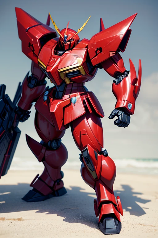 Close-up of toy robot wearing red and black costume, action figure mecha, Invincible Iron King Kong, Gulenlagan, getter robo, Full body mecha suit, Black color mecha, Gundam robots, GUNPLA, barbatos mobile suit, Full body frontal photo, Huge mech, Extra large detailed, anime action figures