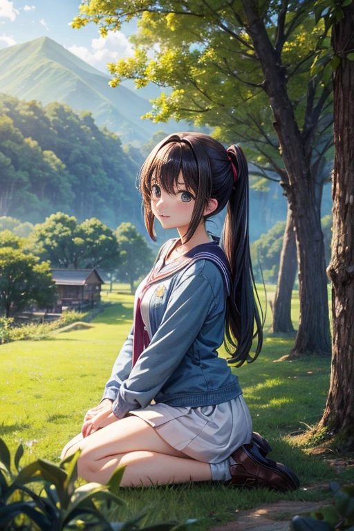 "(best quality,4k,8k,highres,masterpiece:1.2),ultra-detailed,realistic:1.37,anime,anime scenery,beautiful anime scenery,in the countryside,countryside landscape,anime movie screenshots,anime village scenery,anime movie scenes,Tamura-En-inspired,scenic anime scenes,Tamura-En-inspired anime movie screenshots,selected anime stills from today,2012 anime screenshots,anime screenshots resembling Tamura-En,anime movie scenes,animated movie screenshots"
