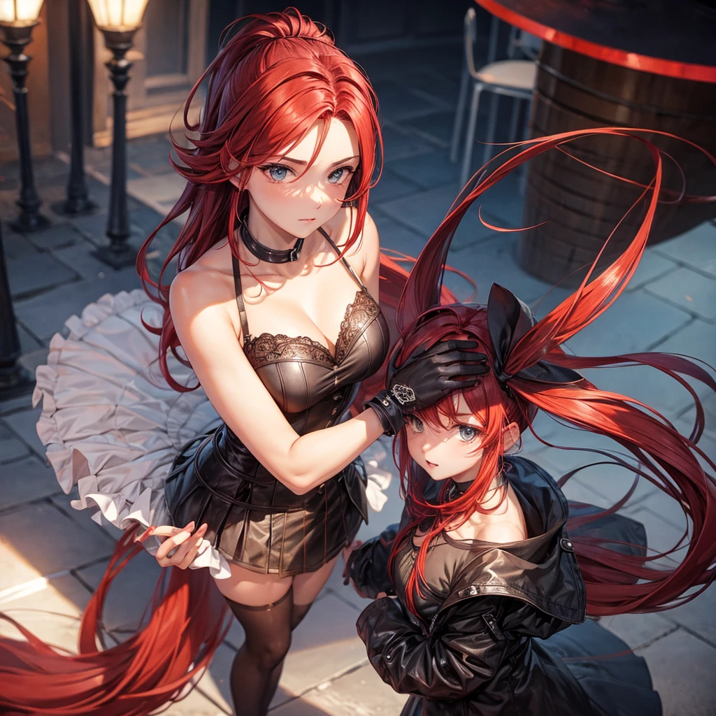 Cheveux rouge