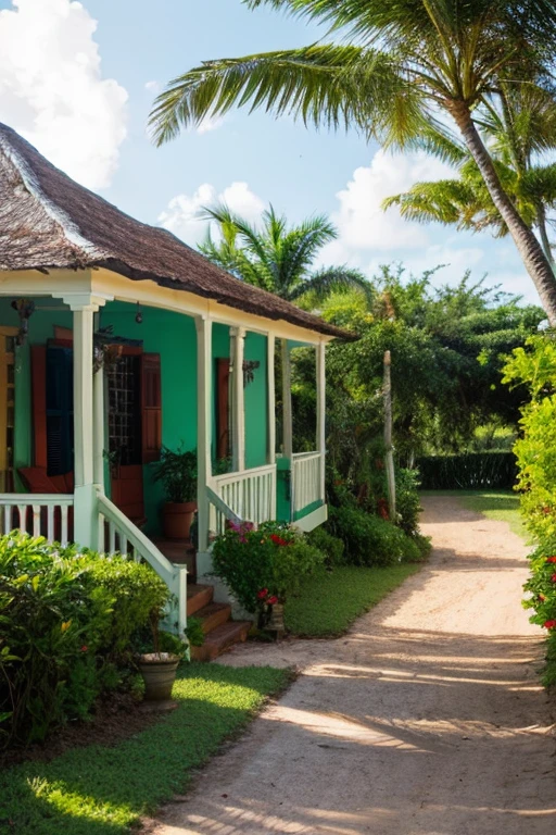 country house、Caribbean