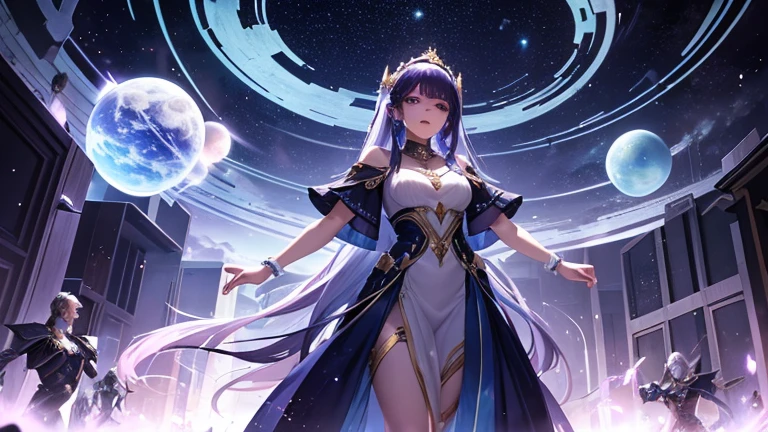 Aria returned to her community before the next metamorphosis. With her heart overflowing with emotion, she gathered the Morpheans and told them about the living nature of Morpheon, encouraging them to appreciate each transformation as part of a larger cosmic story. Before the gathered community, Aria shared the lessons she learned from Syrus, highlighting that Morpheon was not just a planet, but a conscious entity that communicated through constant change.