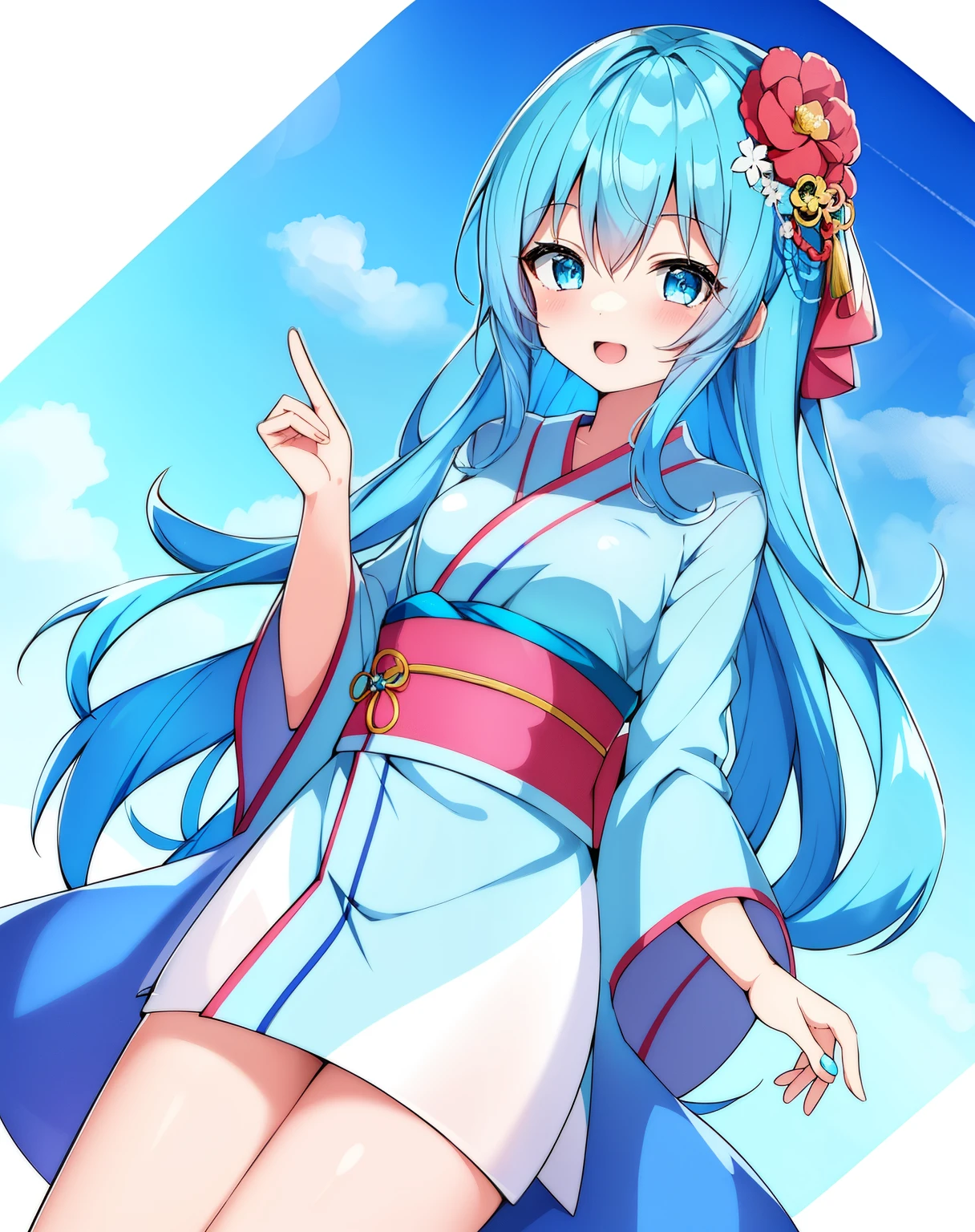 Anime girl with blue hair and blue eyes, Best Anime 4K Kona-chan Wallpaper, anime wallpaper 4k, anime wallpaper 4k, Wallpaper Anime Blue Water, anime style 4k, anime art wallpaper 4k, anime art wallpaper 4k, Kantai Collection Style, 4k anime wallpaper,,Anime girl with blue hair and blue eyes wearing a kimono, anime moe art style, mikudayo, , teal hair anime girl, in kimono, in kimono, shirabii, Cute girl anime visual, long hair