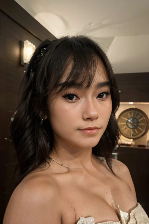 8k, melhor qualidade, Fotos realistas, detalhes realistas, rosto claro, a delicate facial features, brilho real da pele, A beautiful Asian girl, Corpo fino, seios grandes, olhos sedutores, japan, kanjis, estilo cyberpunk, katana ,sword, anime, robot, Japan