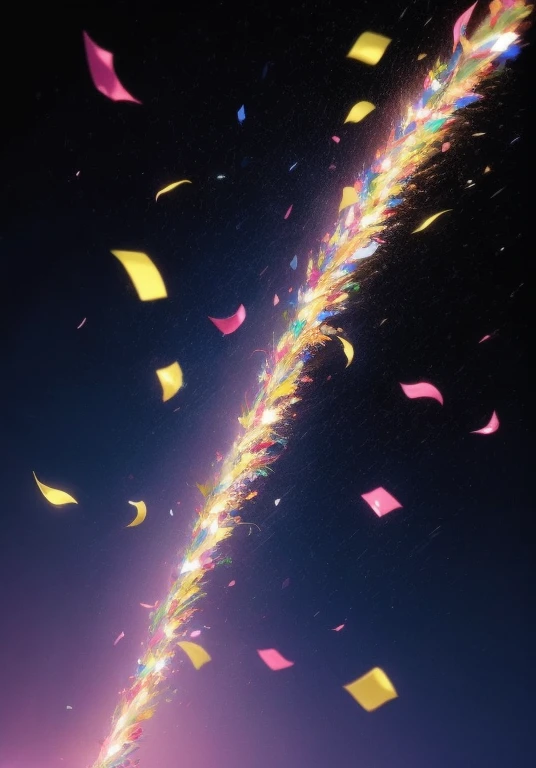 (best quality,4k,8k,highres,masterpiece:1.2),ultra-detailed,(realistic,photorealistic,photo-realistic:1.37),confetti explosion,colorful background,confetti everywhere,surreal art,painting,celebration,joyful atmosphere,vibrant colors,abstract style,dynamic composition,bursting energy,exquisite details,whimsical shapes,playful patterns,delicate brushstrokes,dazzling lights,dimensions and perspective,variety of textures,ethereal atmosphere,magical ambiance,enchanting allure,memorable moment,diverse shapes and sizes,beautiful chaos,striking contrasts,rich colors blending together,happy emotions,festive scene