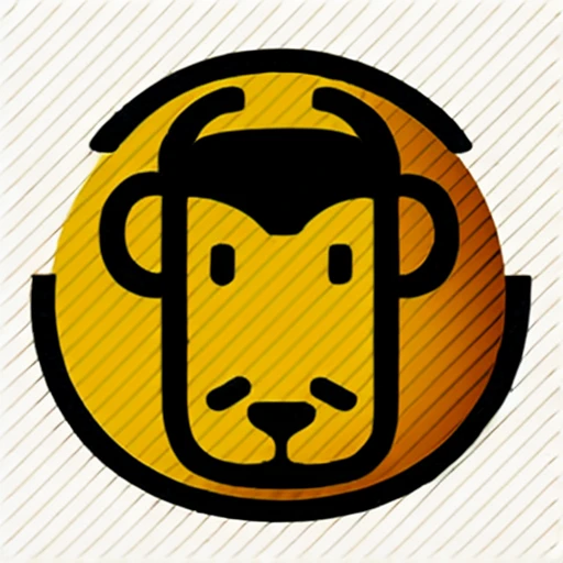 a close up of a monkey face, monkey with headphones, monkey dj, headphones are upside down, inspired by Alex Petruk APe, monkey, bored ape, face like monkey, monkeys, in style of monkeybone, in style of primal apes, ape, orange head