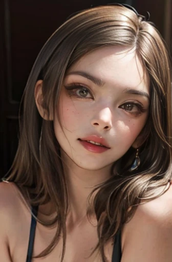 (masterpiece:1.2, best quality), (very detailed face, real picture, realistic skin, realistic body, intricate details), solo, stunning hottie, full body, perfect tits, puffy Puffy areolas