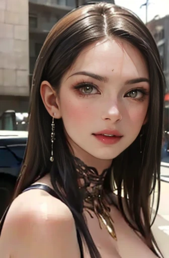 (masterpiece:1.2, best quality), (very detailed face, real picture, realistic skin, realistic body, intricate details), solo, stunning hottie, full body, perfect tits, puffy Puffy areolas