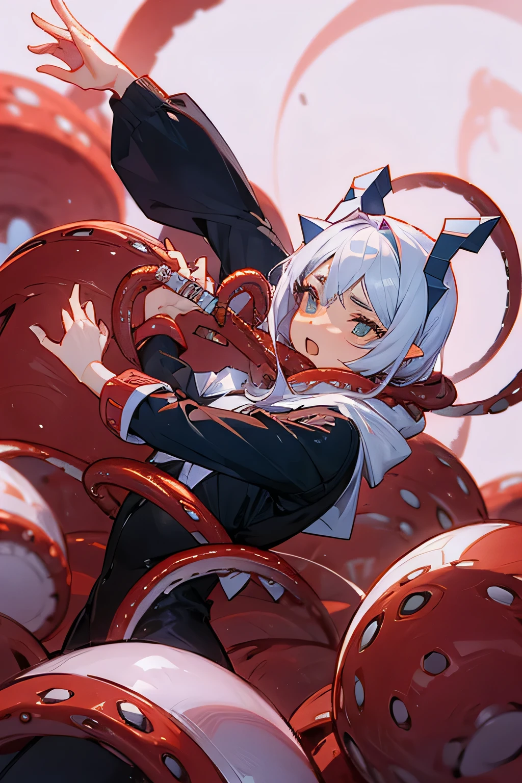 tentacles of man and daughter
