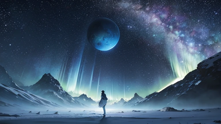 In a forgotten corner of the cosmos, there is an extraordinary planet called Morpheon, whose essence lies in the unparalleled art of transformation. This cosmic world, unlike any other known, is a true master of metamorphosis, a spectacular dance of change that unfolds every 48 hours. Imagine yourself exploring the vast lands of Morpheon, where the landscapes transform before your eyes. One day, you may find yourself in a lush forest, with trees that glow with colors you've never seen before. Within 48 hours, this forest can transform into a desert of sparkling crystals, where dunes of precious gems sparkle in the light of two resplendent moons. Morpheon's weather is a spectacle in itself. Experience soft snow falling one morning and, in less than two days, feel the scorching heat of the sun over golden dunes. Electrical storms can give way to sparkling auroras, providing a celestial spectacle that defies conventional understanding of natural phenomena. The creatures of Morpheon are also witnesses to this constant metamorphosis. Quickly adapting to changes, their color patterns and abilities evolve in sync with their ever-changing environment. Morpheon, a living planet of transformation, where each visit is a unique experience and each dawn is a promise of new wonders. A true cosmic spectacle that defies monotony, inspiring the exploratory spirit in all who have the chance to witness its ephemeral beauty.
