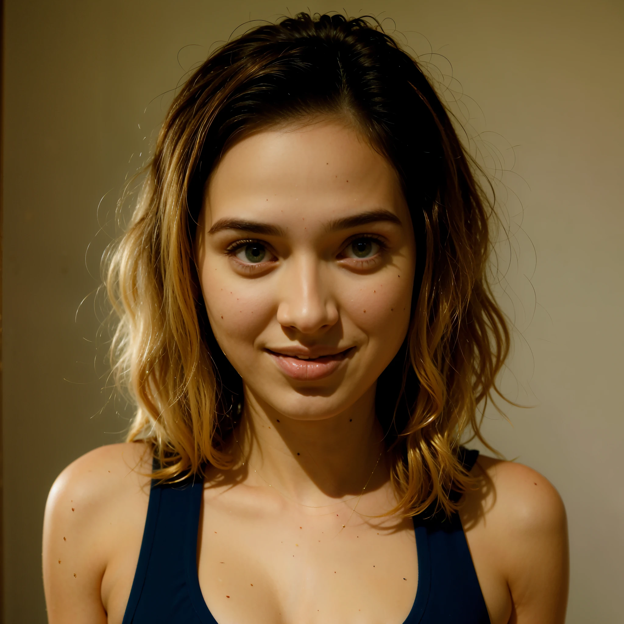 (best quality,4k,8k,highres,masterpiece:1.2),ultra-detailed,portrait,warm colors,beautiful detailed eyes,beautiful detailed lips,tall girl,flowing long hair,graceful pose,loose and flowing dress,golden sunlight,green garden background,Latin American girl,gentleness and elegance,captivating smile,delicate features,natural beauty.