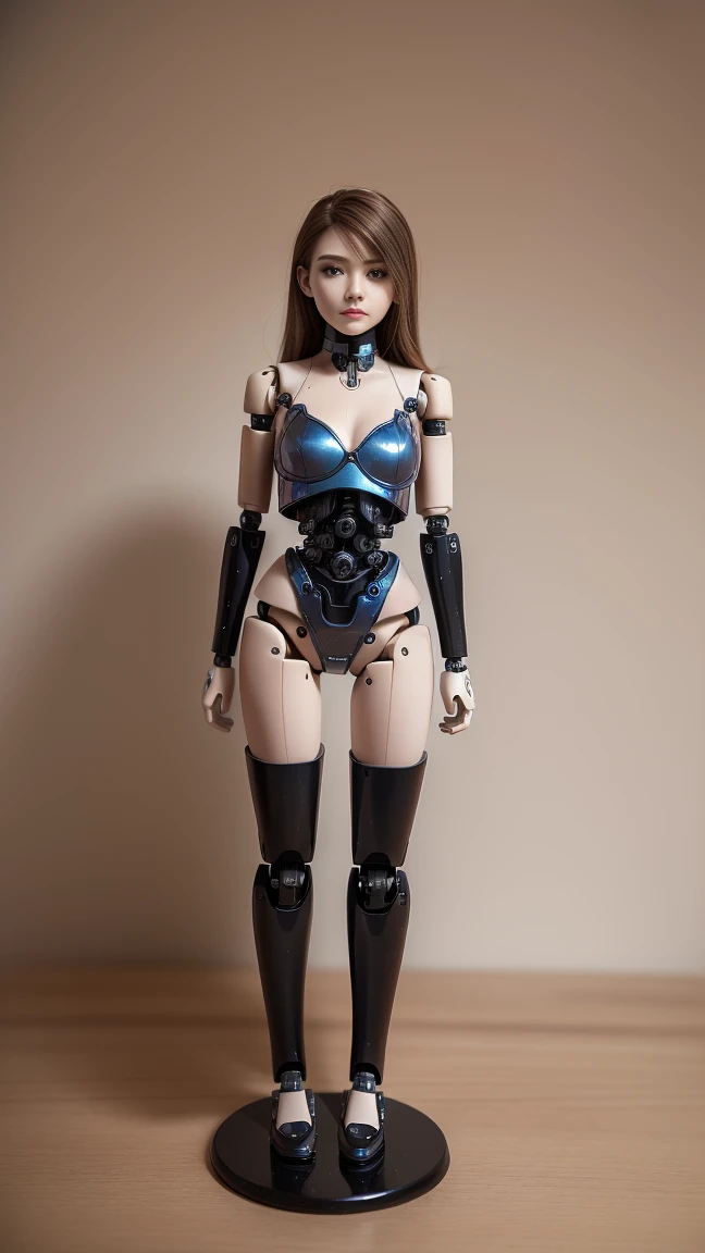(Photorealsitic:1.4)、one robot woman、(top-quality)、(hyperdetailed face)、(Super well-formed face)、(Robot Parts)、(Female-Robot)、(25 years-old)、(Blue)、(pink there)、(Burgundy)、(metallic)、(full-body)、(sexy pose)、(Slender body)、(Model body type)、(full body mech)、(mechanical exposure)、(Akihabara)、(is looking at the camera)、(A dark-haired)、(Well-proportioned lady)、(a small face)、(a small head)、(well-groomed fingers)、(Idol)、(front facing)、(Standing with legs open)、(Photo session)、(Looks sad)、(perfect-female-robot)、(perfect-mechanical-body)