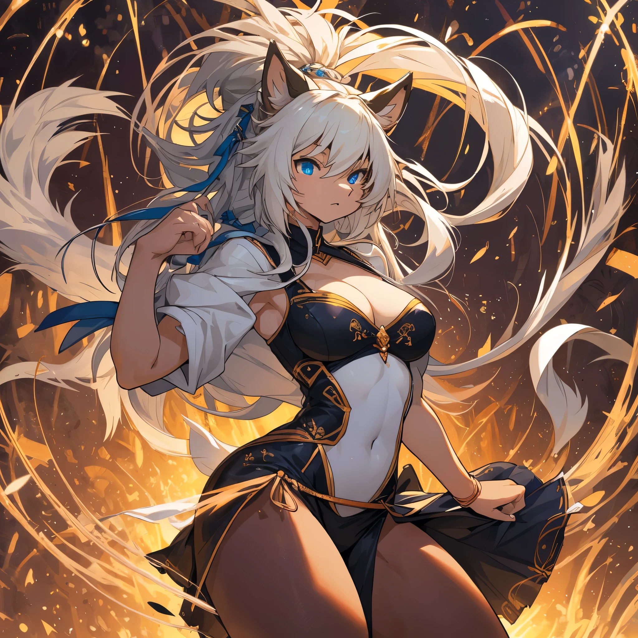 top quality, best quality, High-quality illustrations, masterpiece, super high resolution, detailed background, Broadway musical, dancer, absurdres(highly detailed beautiful face and eyes)perfect anatomy, expression, good lighting, cinematic shadow(kemono, furry anthro)assorted poses(sound effects, motion blur),