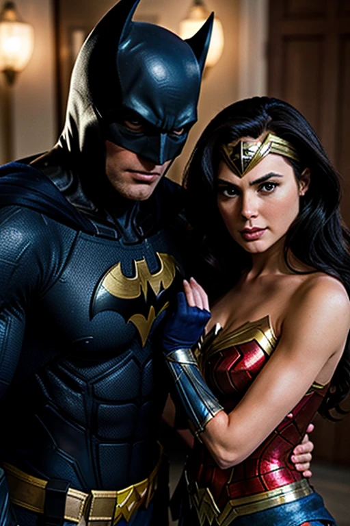 wonder woman and batman living a dangerous romance