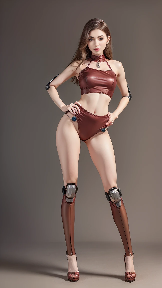(Photorealsitic:1.4)、one robot woman、(top-quality)、(hyperdetailed face)、(Super well-formed face)、(Robot Parts)、(Female-Robot)、(25 years-old)、(Blue)、(pink there)、(Burgundy)、(metallic)、(full-body)、(sexy pose)、(Slender body)、(Model body type)、(full body mech)、(mechanical exposure)、(Akihabara)、(is looking at the camera)、(A dark-haired)、(Well-proportioned lady)、(a small face)、(a small head)、(well-groomed fingers)、(Idol)、(front facing)、(Standing with legs open)、(Photo session)、(Looks sad)、(perfect-female-robot)、(perfect-mechanical-body)