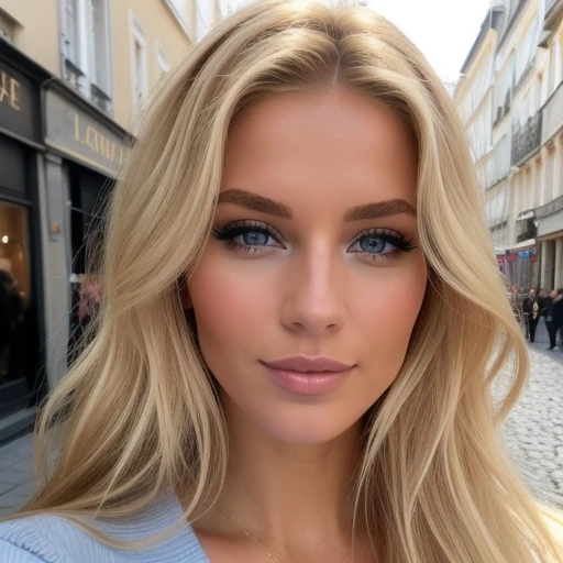 femme blonde aux yeux bleus, Souriant, selfie, Shopping dans la ville, Tenue rouge sexy, Lara Stein, Alexandra Waliszewska, Schulterlanges blondes cheveux, La plus belle femme du monde, belle apparence, Détail parfait, Victoria’s Secret-Modell, cheveux blonds yeux bleus, Pas de gros plan, cheveux blonds et yeux bleus, lange cheveux blonds et yeux bleus, sans sourcils