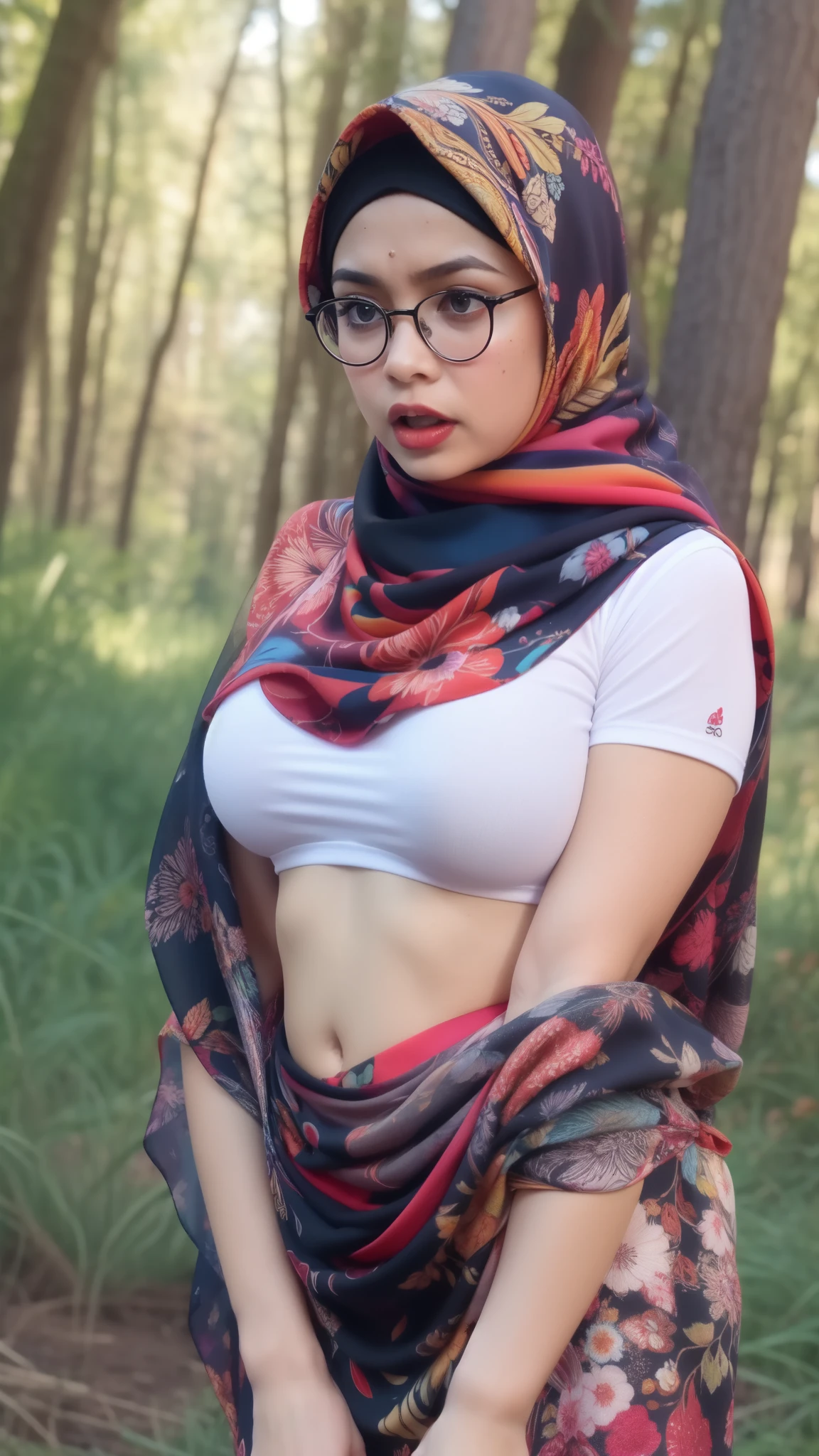 (Spectacles), ("Rainbow Hijab Floral pattern Naked"), "Long Tongue", (Anger), (Anger), (Anger), (Anger), "G-String & Thong", "Oki Setiana Dewi", "Spectacles", ("Rainbow Hijab Floral pattern Naked"), Chubby Wearing Lace Bra & Short Hairy Pussy, "Facial expression in anger", "Rainbow", "Red Lips", "Bokeh" My ass is huge Being in the forest, "Very angry facial reaction", (Heavy Huge Breasts Tits)