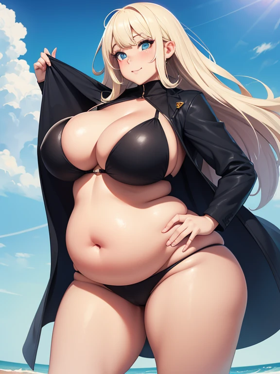 Fattest slut in the world, thicc body, biggest belly ever, humongous weight gain, super size, ssbbw, super heavyweight, stuffed belly, huge, gigantic, enormous, morbidly obese, very fat, very big belly, overweight, camel toe, bikini, growth spurt, gluttony, smooth skin, modeling pose, outdoor, overstuffed tummy, dark eldar, front view