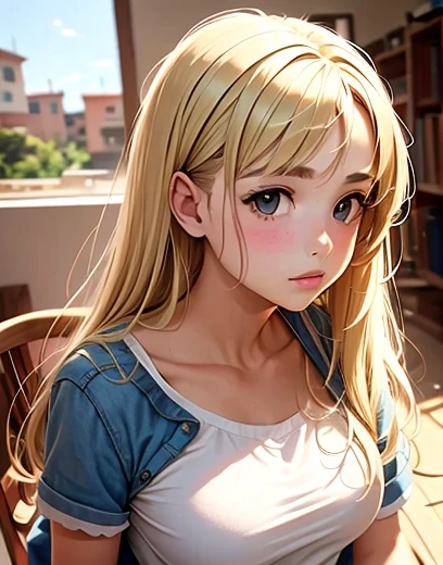 Ore adolescente.girl blonde ,dulce hermosa.