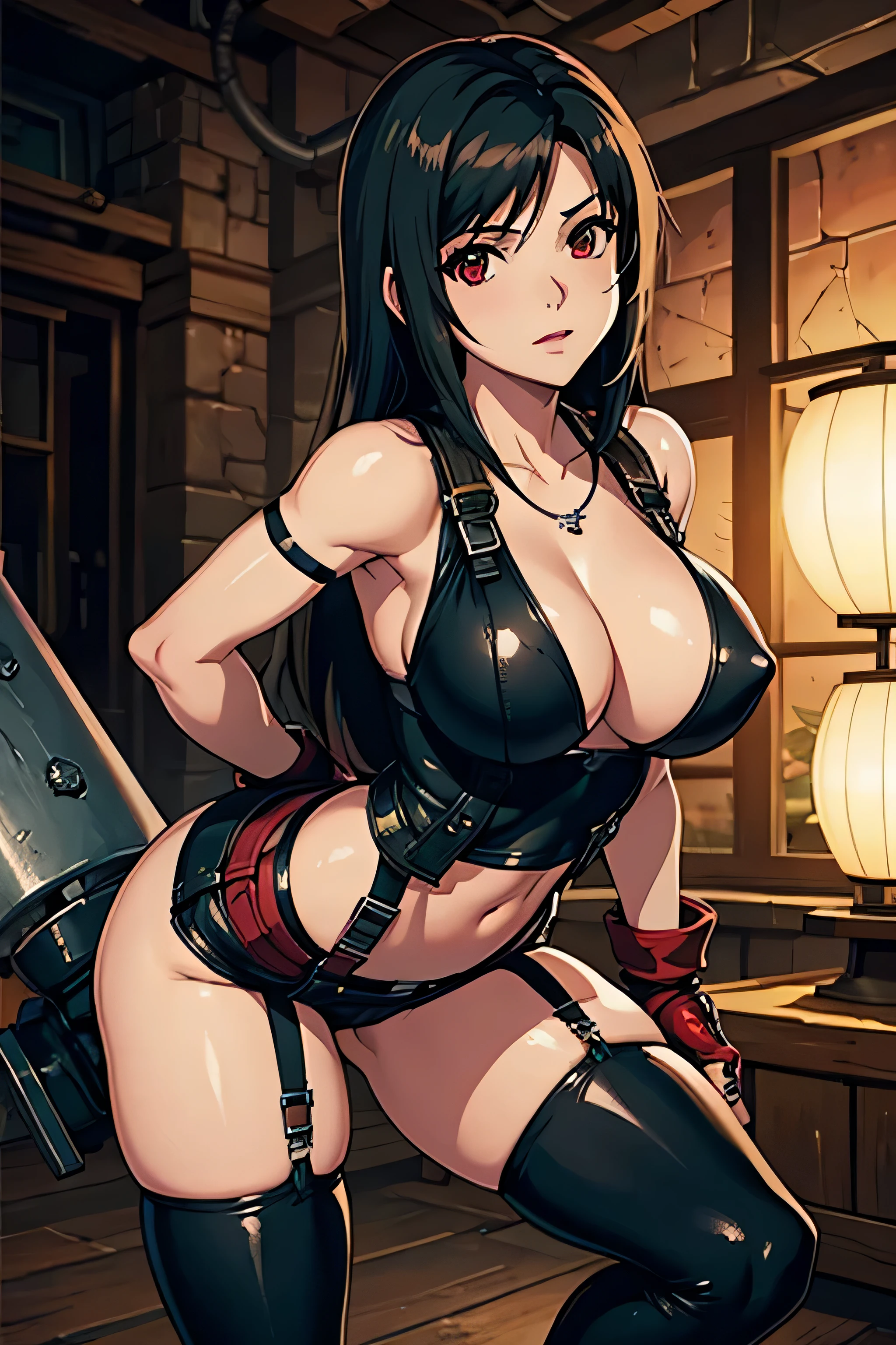 Tifa Lockhart ("Final Fantasy VII") lewd