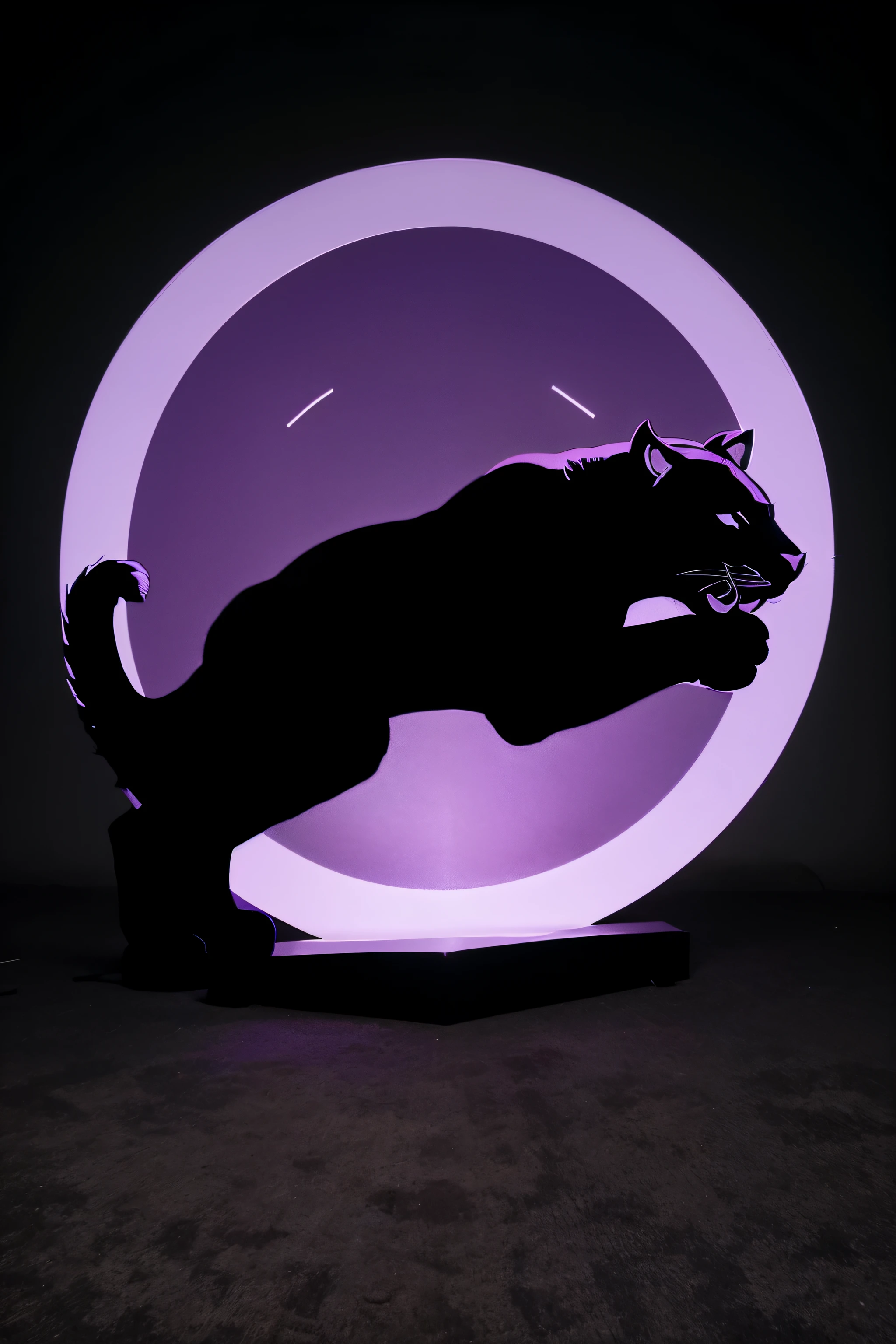 Make a logo with a panther mascot symbol png image