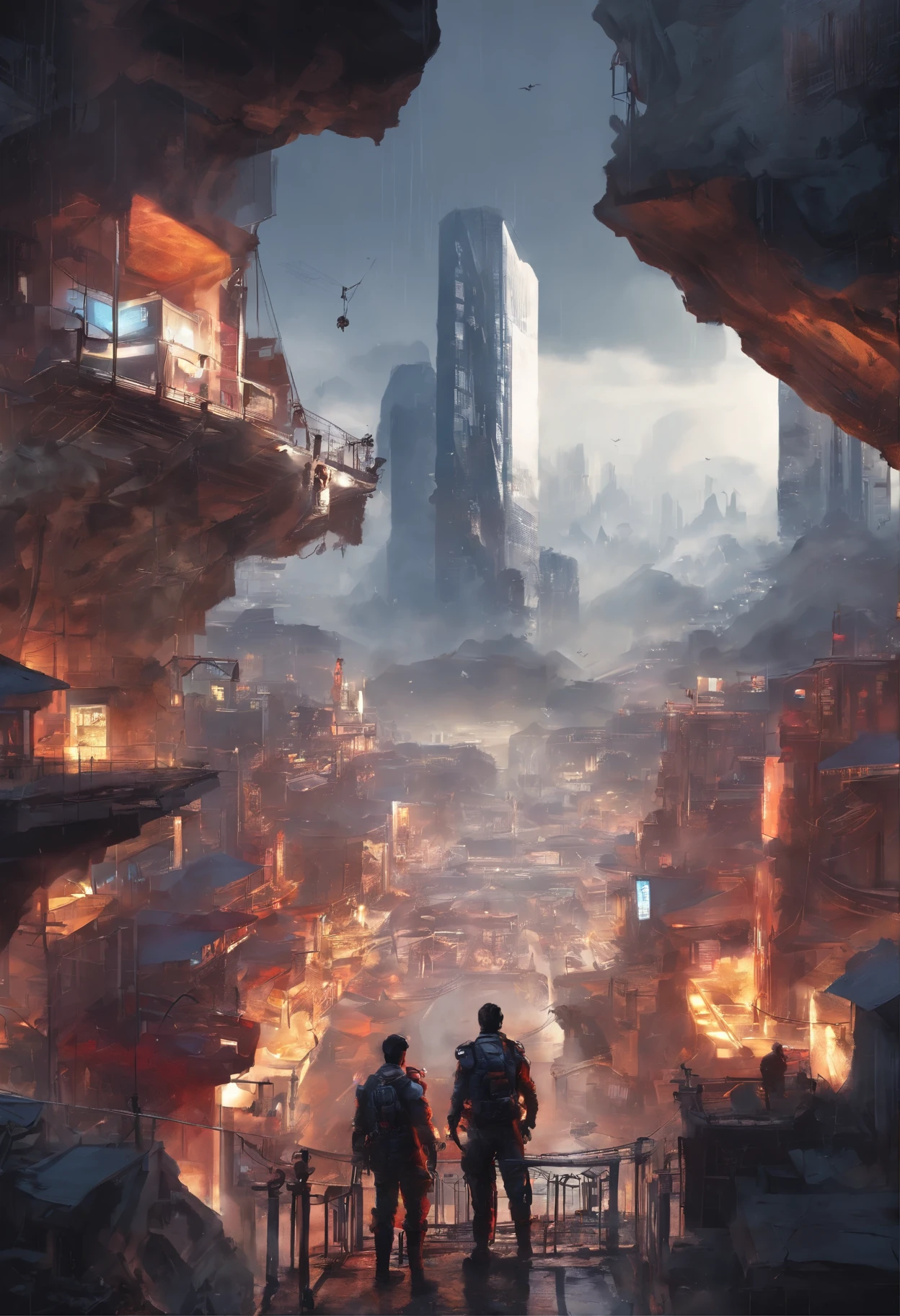 Highlights of Rescue Techniques in Urban Environments, Including Chinese, Rely on a rope for support and safety. This scene is、It captures stunning views from the city, Emphasis on breathtaking heights and challenges. This tip is、With the Emergency Response Team、People in need々Shows their efforts to rescue,The entire scene was shot in Ultra HD (4K, To ensure maximum detail and realism. The lighting of the scene is carefully set,Create a studio-like environment, Enhance visual impact