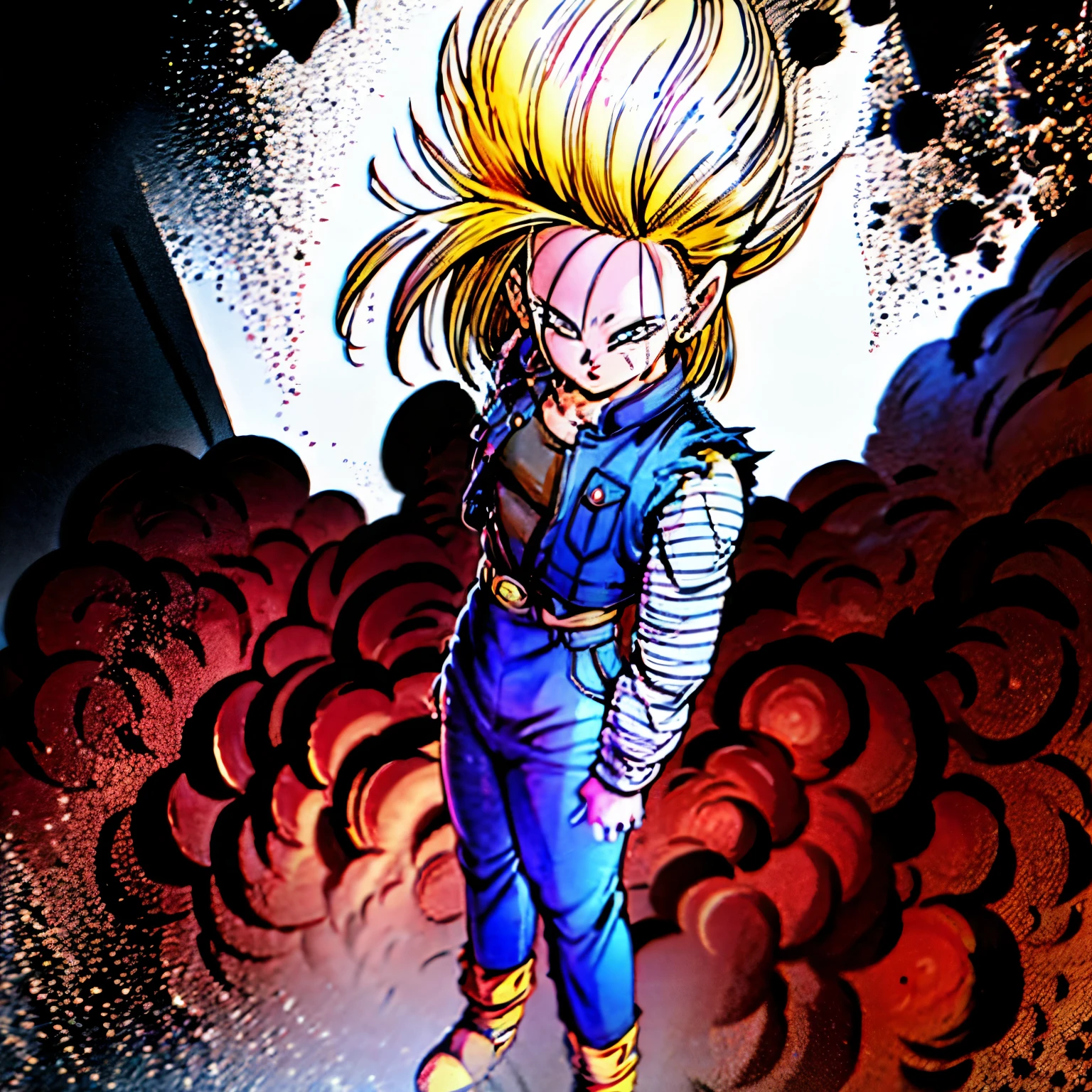 Android 18 transando