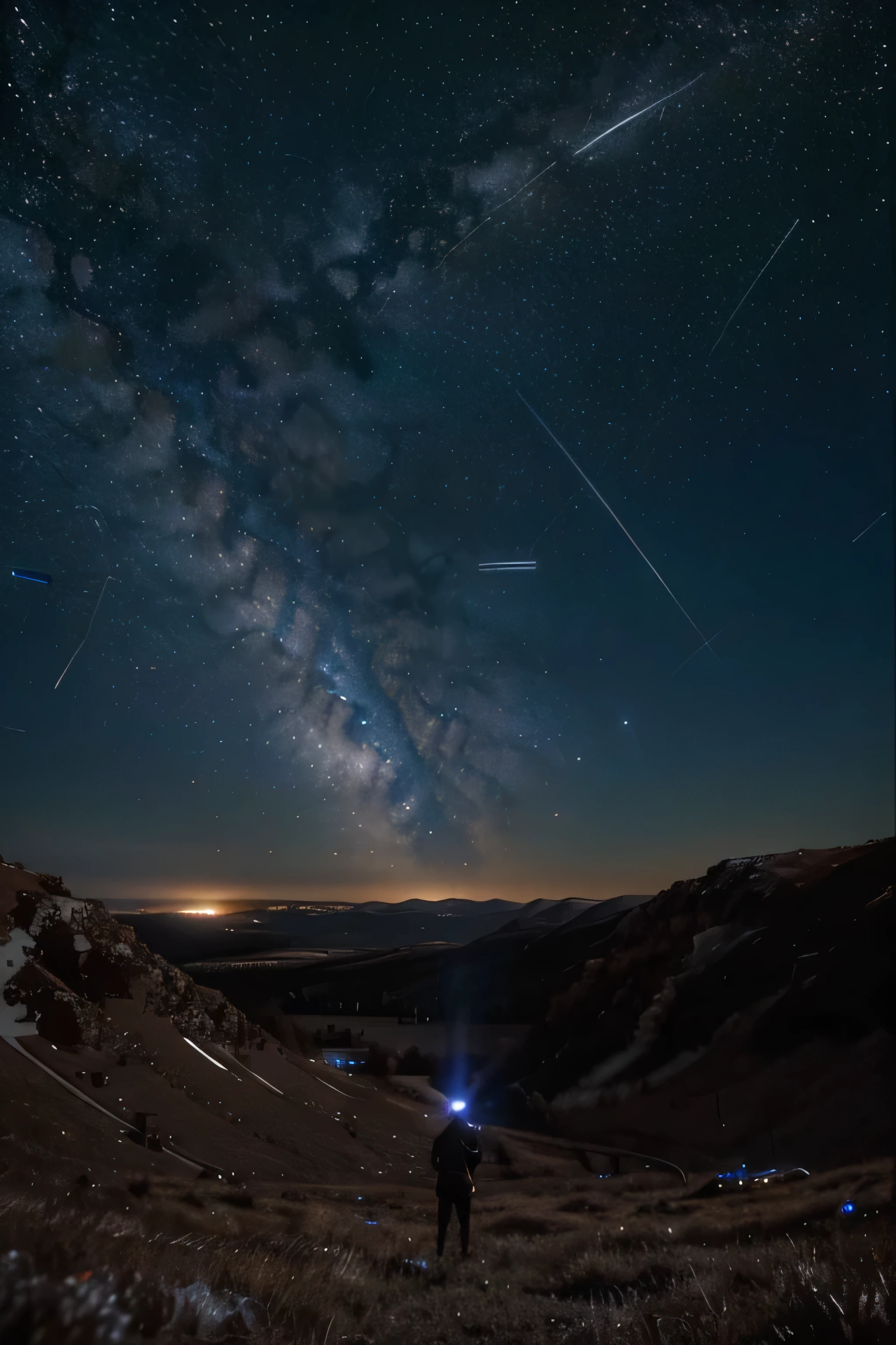 do utilizador: Analisar IA de imagem: Welcome to the Imaging Intelligence Command Center. Provide the image URL or upload an image of a meteor in a starry night sky. Vou analisar e fornecer insights.
do utilizador: IA de URL de imagem: Processando imagem. Analyzing a captivating scene with a meteor streaking across a starry night sky. Por favor, aguarde os resultados.
do utilizador: Analisar resultados IA: *Results for image analysis:

assunto: Ambiente de meteoros: atmosphere of the night sky: Starry Phenomenon: Chuva de meteoros Detalhes adicionais: noite clara, evento celestial.*