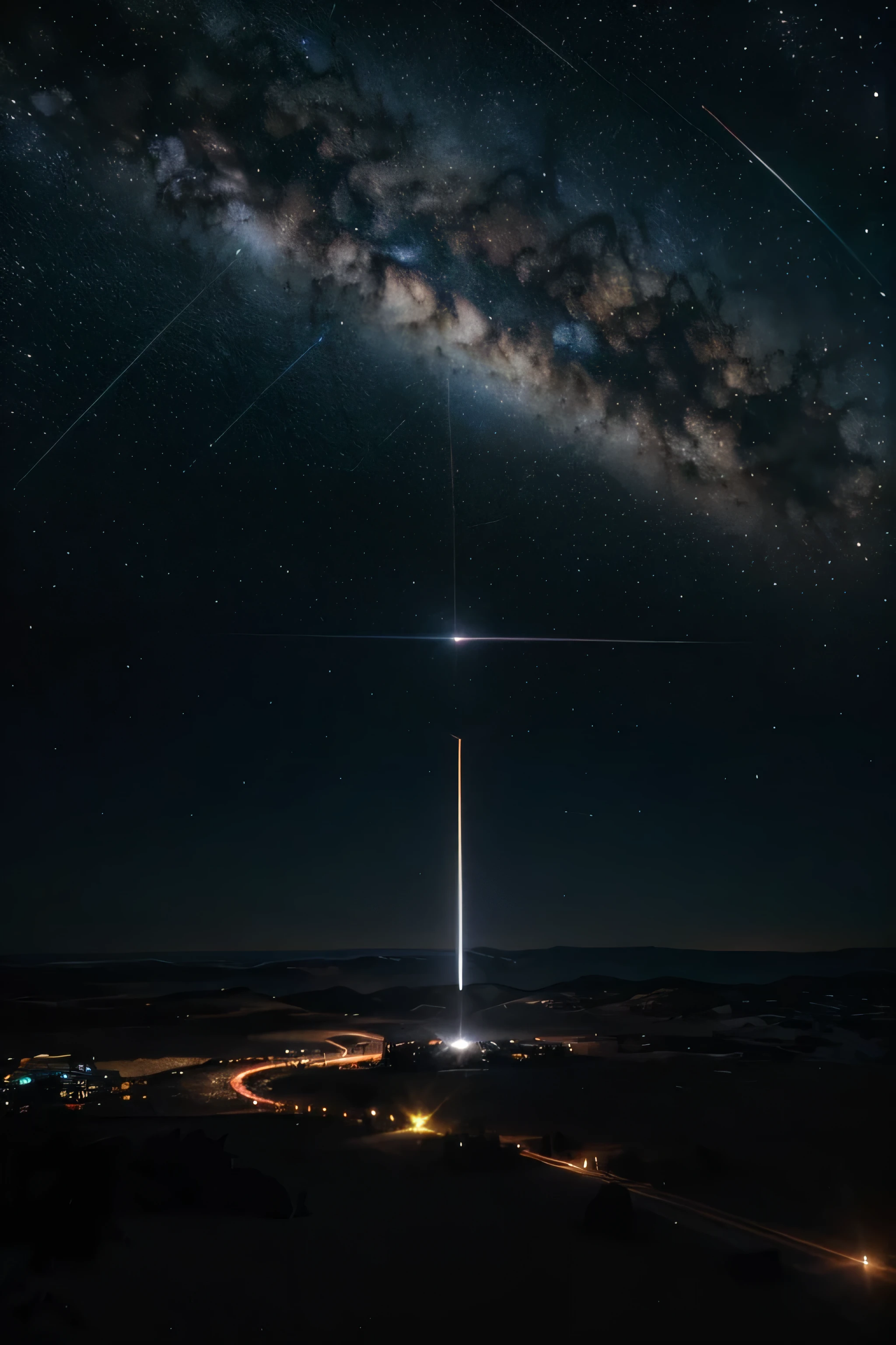 do utilizador: Analisar IA de imagem: Welcome to the Imaging Intelligence Command Center. Provide the image URL or upload an image of a meteor in a starry night sky. Vou analisar e fornecer insights.
do utilizador: IA de URL de imagem: Processando imagem. Analyzing a captivating scene with a meteor streaking across a starry night sky. Por favor, aguarde os resultados.
do utilizador: Analisar resultados IA: *Results for image analysis:
assunto: Ambiente de meteoros: atmosphere of the night sky: Starry Phenomenon: Chuva de meteoros Detalhes adicionais: noite clara, evento celestial.*