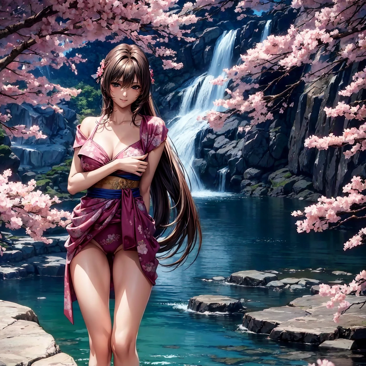 sakura realistic woman nude ninja