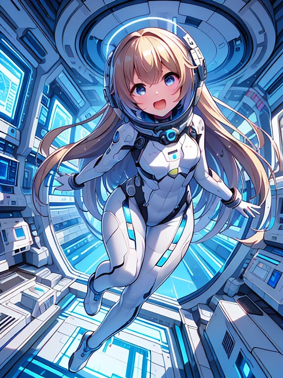 beautiful feet, trickle, white background, The art work is, Includes lots of vibrant colors and blurry surreal details, Scattered beneath the surface, Highly detailed focus, realistic, Humanity, (best quality), slave collar, and the tongue sticks out, scream, sweat legs, royal sister, Ripe body, 4K, White, plump and delicate body, plump ass,cute女の子のダイナミックなポーズ, She wears a form-fitting, Immediately grab attention, Shimmers in different neon colors when exposed to light, It is a small LED light that flashes to an invisible beat, そして遊び心のあるlaughterが彼女の唇を飾ります, With background: Hype Color – Neon Pink, and deep yellow, Create an energetic vortex, White lightning streaks zigzagging across the background, 最high quality、best image quality、masterpiece、woman((18-year-old、cute、blonde、long hair、Black Robot Armor、Luminescent chest parts、Gold Arm、big bust、Bust 95、wide open chest、Slender、laughter、cyber eyes、Show the whole body、beam effect))、high quality、Depth of bounds written、((Inside the spaceship)), (Outside the window, space, Earth from space, spaceport)、With background((Cyberworld))、depth((Computer mass))