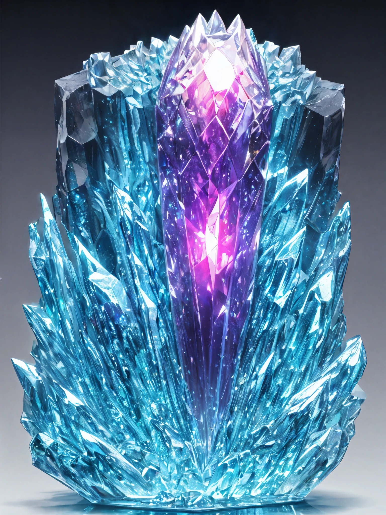 (Best quality:1.2) (4K:1.) (very high resolution:1.1) , (photograph of-realistic:1.1) , (ultra detailed CG:1.1) , Official concept art , sculpture made of crystal , No Man , Solo , Inorganic upper body , Transparent body , (phcrystal:1) , Red crystal , Pedras preciosas , (glasssculpture:.95) , Translucent ,Reflection , RTX , lay tracing , Particle