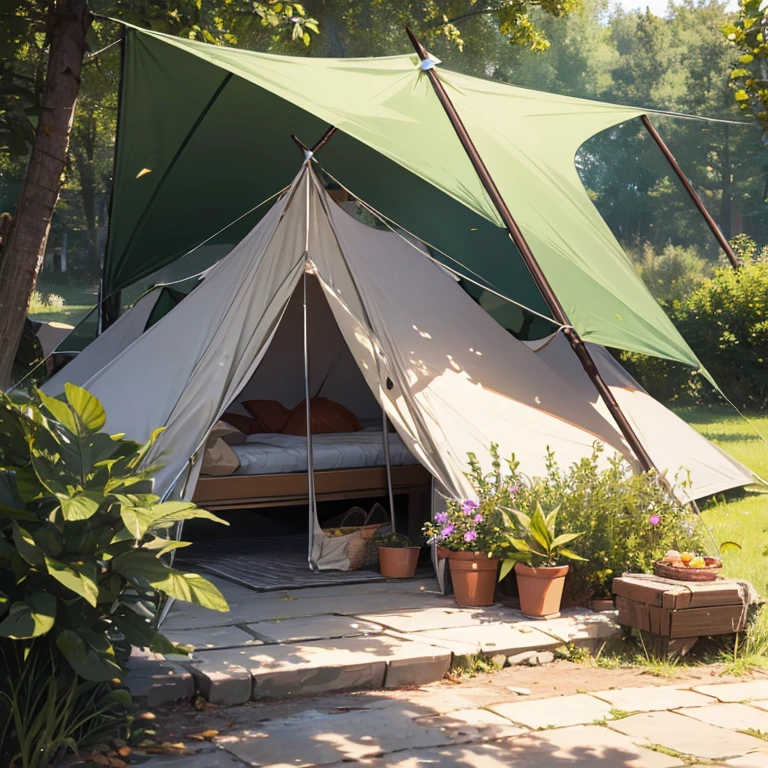 camp,Triangular tent,outdoor
