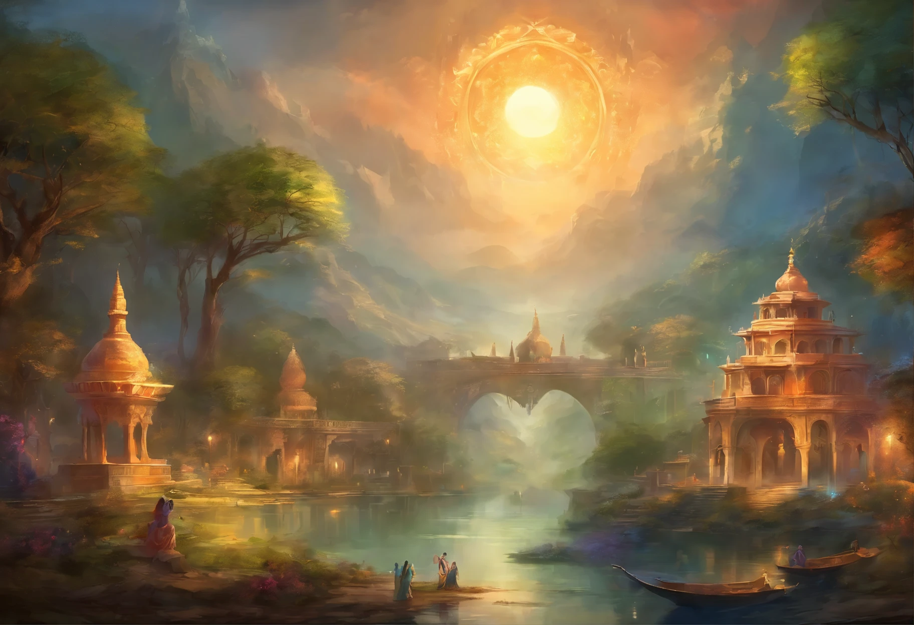 Lord Krishna in Vrindavan