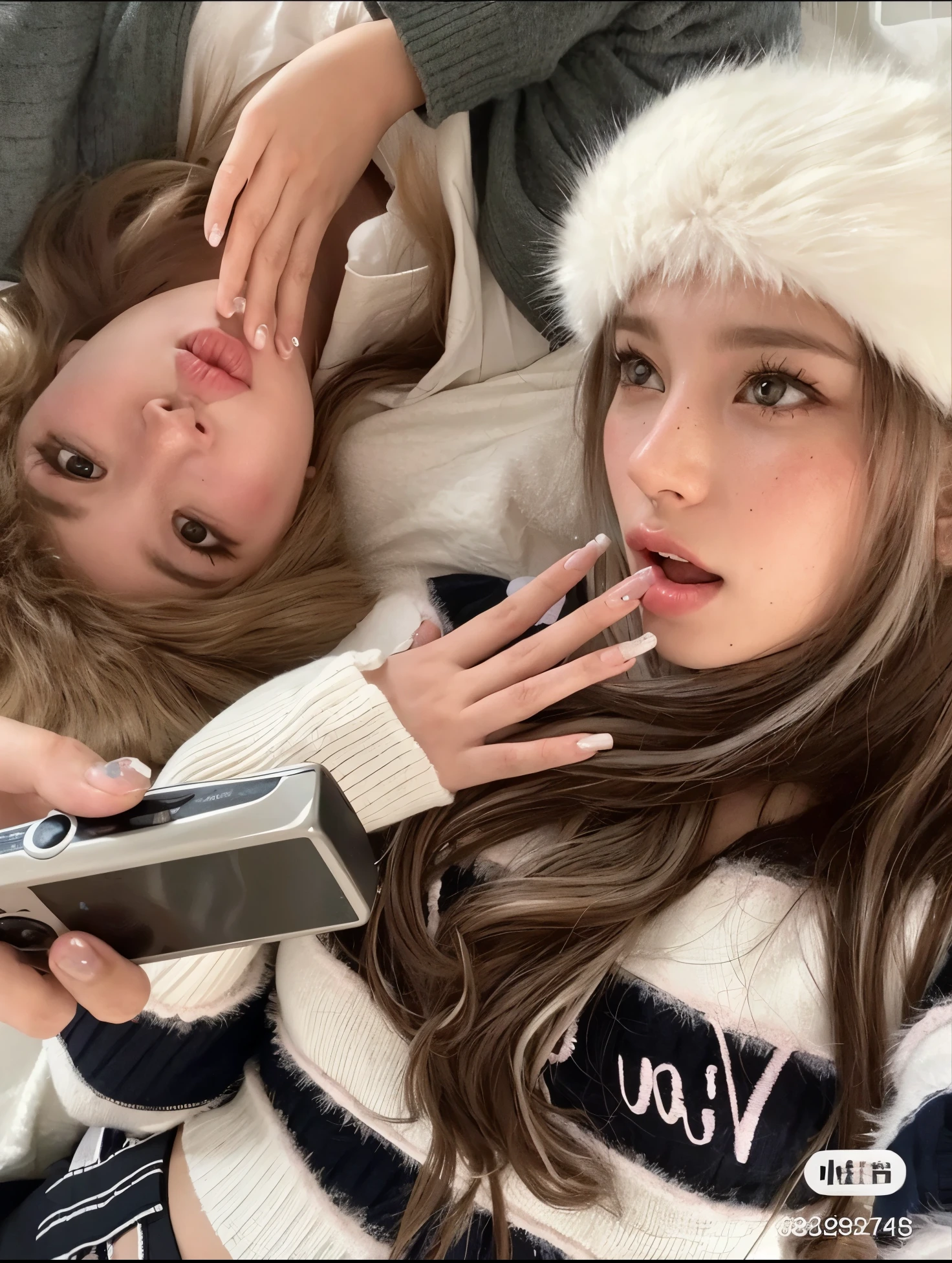 Duas amigas coreanas lindas