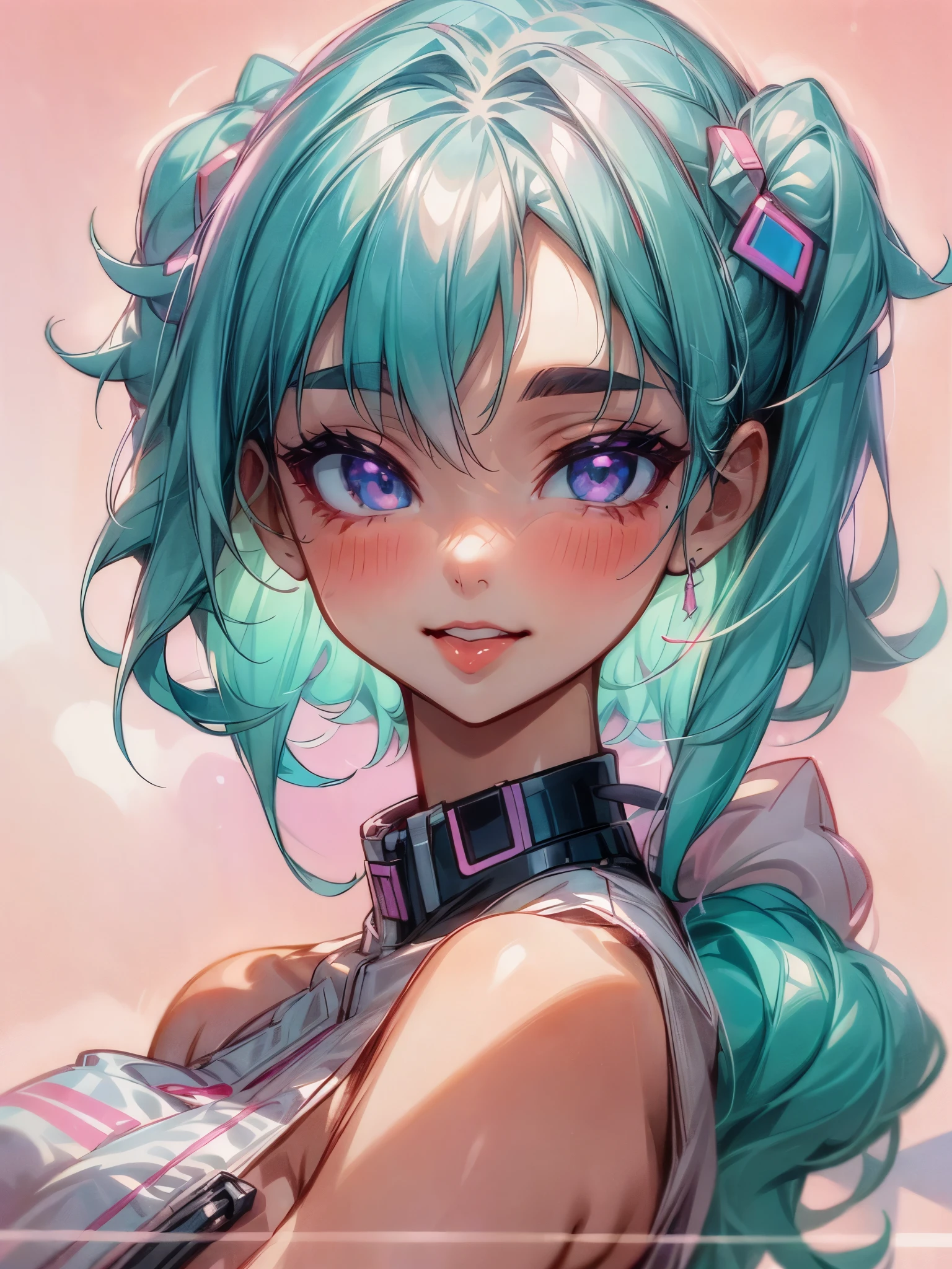 l in a retro arcade, surrounded by neon lights, playing vintage video games and wearing a colorful oversized hoodie, with a holographic hologram of a dragon floating beside her. The scene is set in a futuristic cyberpunk cityscape, with towering skyscrapers and flying cars in the background. The girl's eyes are mesmerizingly detailed, with long eyelashes and vibrant irises reflecting the neon lights. Her lips have a glossy sheen, adding a touch of allure to her expression. The arcade machines are made of glossy, reflective materials, giving them a sleek and modern look. The atmosphere is filled with an ethereal, dreamlike quality, created by the vaporwave aesthetics. The colors are vibrant and saturated, with a dominant pink and purple color scheme. The lighting is moody, with a mix of neon lights and soft ambient glow, casting dramatic shadows. The overall image quality is of the highest standards, with ultra-detailed textures and photorealistic rendering, making it a true masterpiece in the world of digital art.