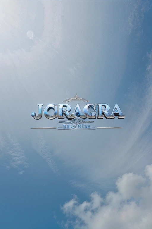 Text "JORNADA-BLOG in silver and sky blue color, center of the image , big size