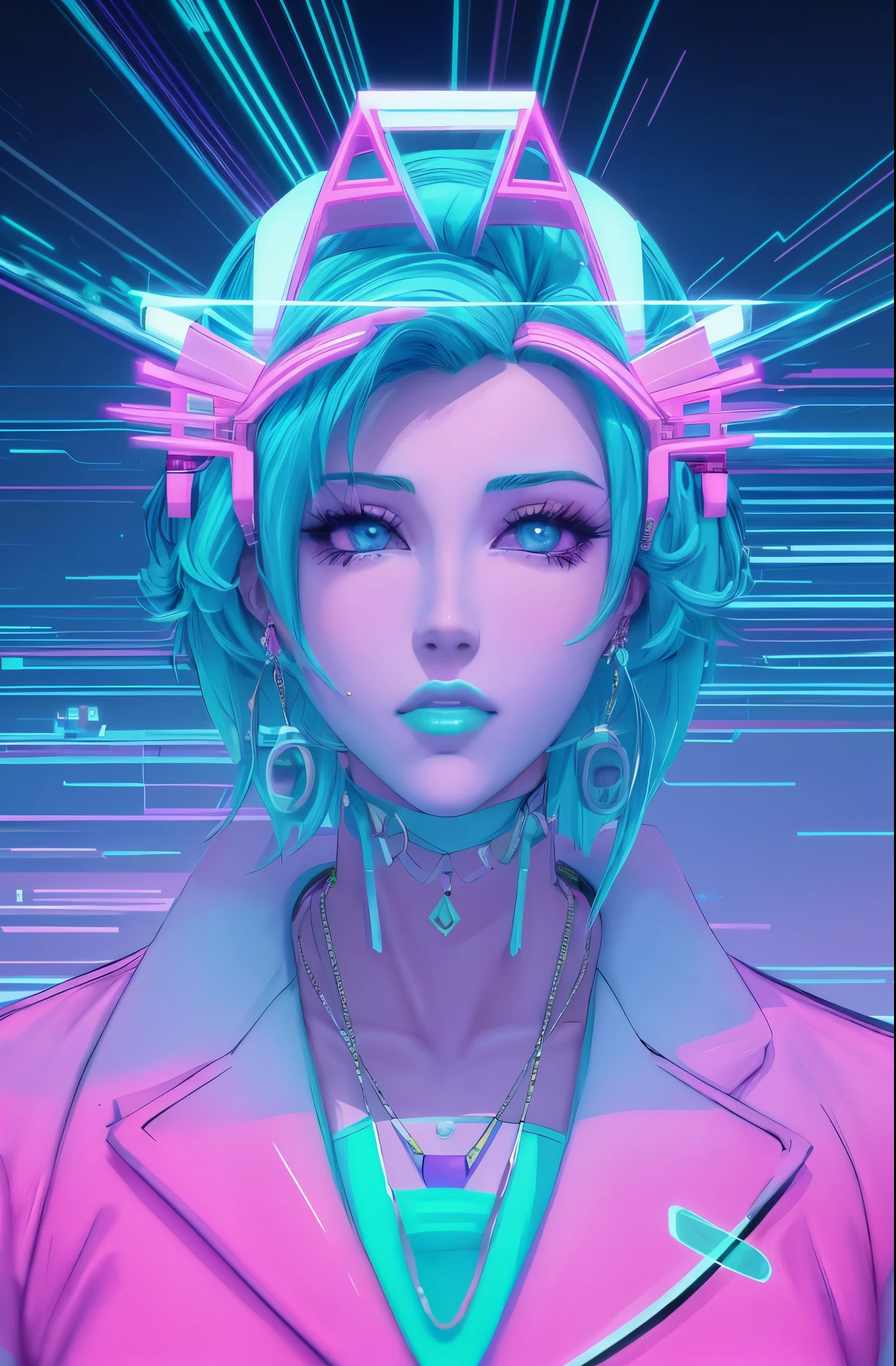 apply vaporwave aesthetic
