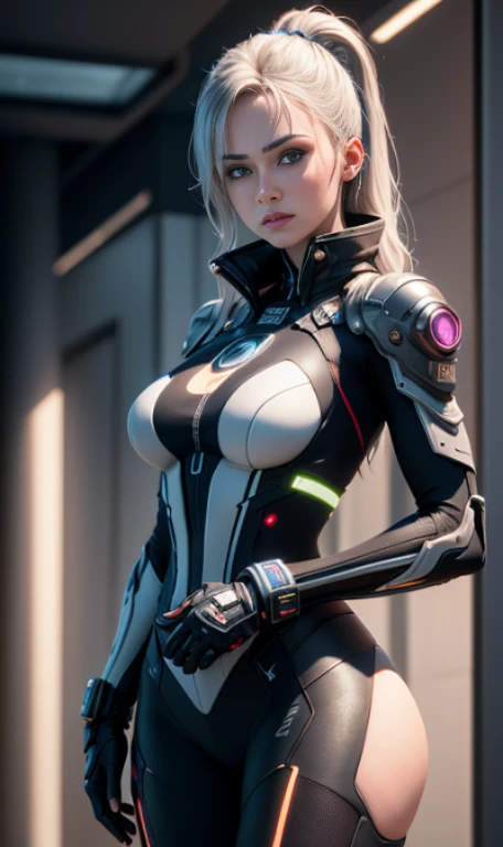 ((best quality)), ((Masterpiece)), (details:1.4), 3D, Image of a beautiful cyberpunk woman.,HDR (high dynamic range),Ray Tracing,NVIDIA RTX,Excellent resolution,Not true 5,subsurface scattering,PBR surface,After processing,Anisotropic filtration,depth of field,Maximum clarity and clarity,multi-layered surface,Albedo and special maps,surface shading,Accurate simulation of light-material interactions,perfect proportions,Octane rendering,Two-tone lights,wide aperture,Low ISO value,white balance,Third rule,RAW 8K file,