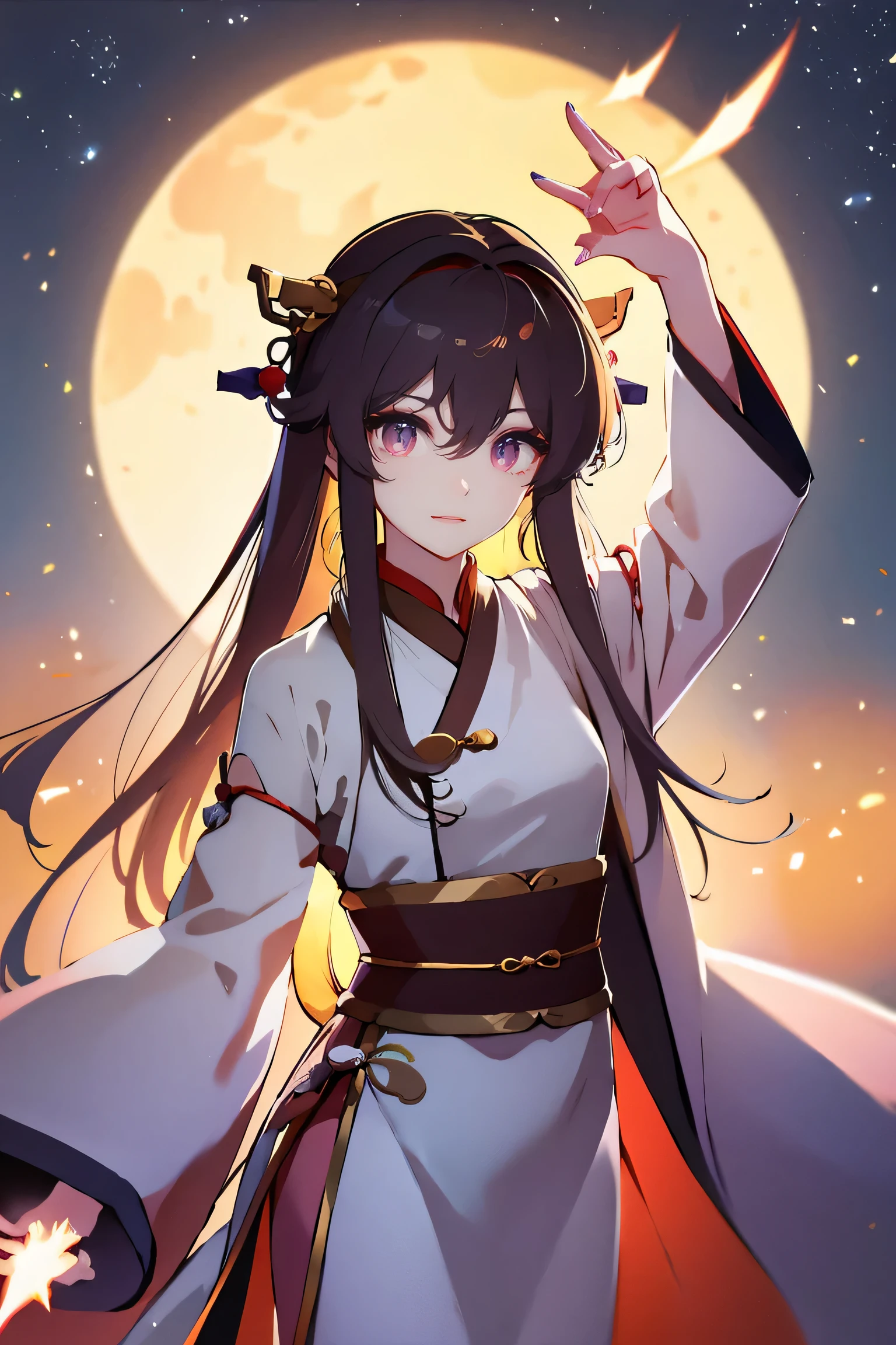 Xiao Yan in the sky