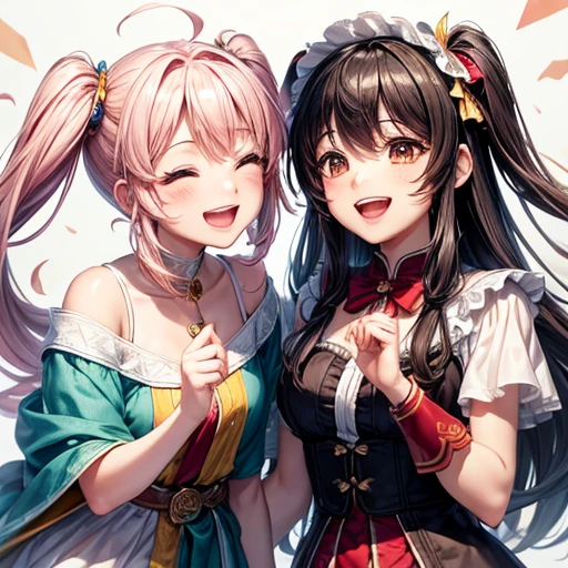 Couple of chuca and cgico laughing