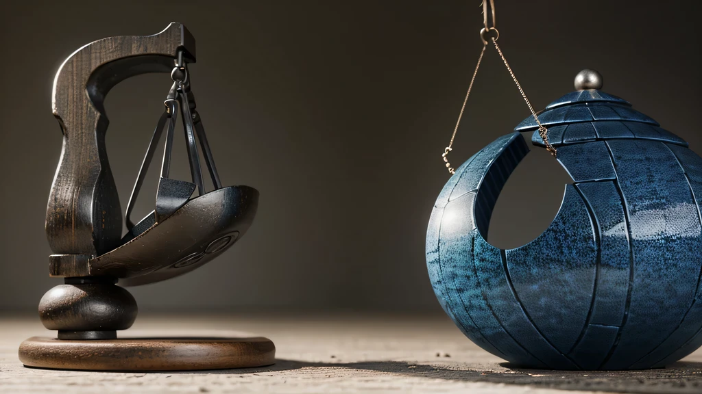 Scales with balanced weights, representing fairness and ethical dealings with others.