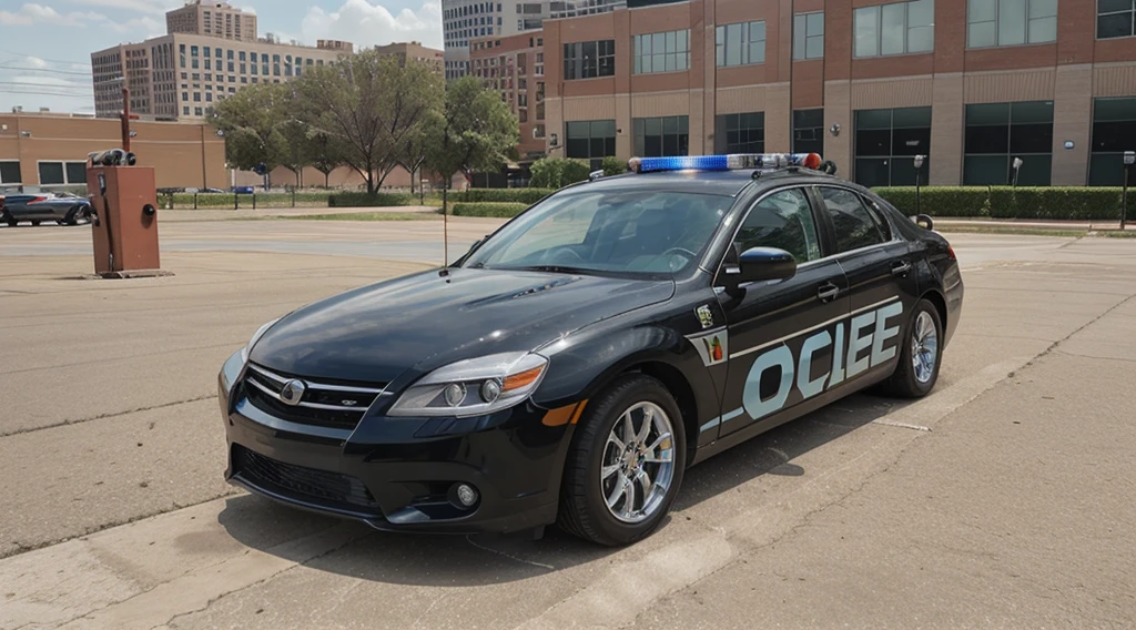 Detroit police car
