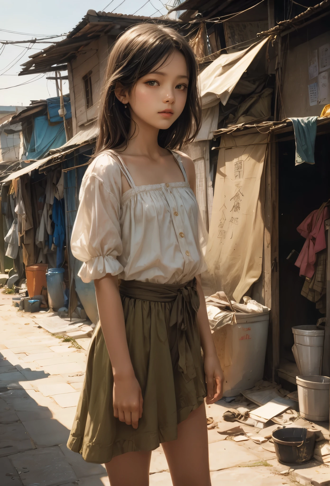 ((Highly accurate drawing in every detail)Extremely precise depiction)[High resolution],(detailed illustrations,とてもfineで緻密な描画,Delicate drawn lines with tempo,Realistic texture expression),[color traced main line],Back alley of slums[slum[[unsanitary]]],((Girls Beauty ) )[SKINNY] multiple poor girls,gravure[soft ambient light(transparency)](Weakness(Trance)),[During orgasm] Eros in the Natural Body (ヌードgravure),[Ideal Eros],([リアルな女性器のdetailed:0.8] [(clitoris) [labia minora]]),(Fine and beautiful skin expression [transparency]),Precisely drawn eyes[完璧な目のdetailed(Iris drawn in minute detail)(Beautiful eyes like jewels)],[eyes light[Pinpoint lighting for the eyes]],[long and beautiful eyelashes],[precisely drawn hair [美しく艷やかな髪のdetailed]],(完璧な手のdetailed [Beautiful fingers with no damage [beautiful nails]]),(perfect anatomy(perfectly balanced proportions))[[full body portrait]],[ideal color coordination(Accurate simulation of light and material interactions)],(HighQuality,High resolution,(detailed,高fine)),[[Soft ambient light]],[realistic],[Visual art that tells a story] [[full body portrait]][[Watercolor style coloring]][Colorful],((highest quality)fine[[High density drawing]])(4K Quality).