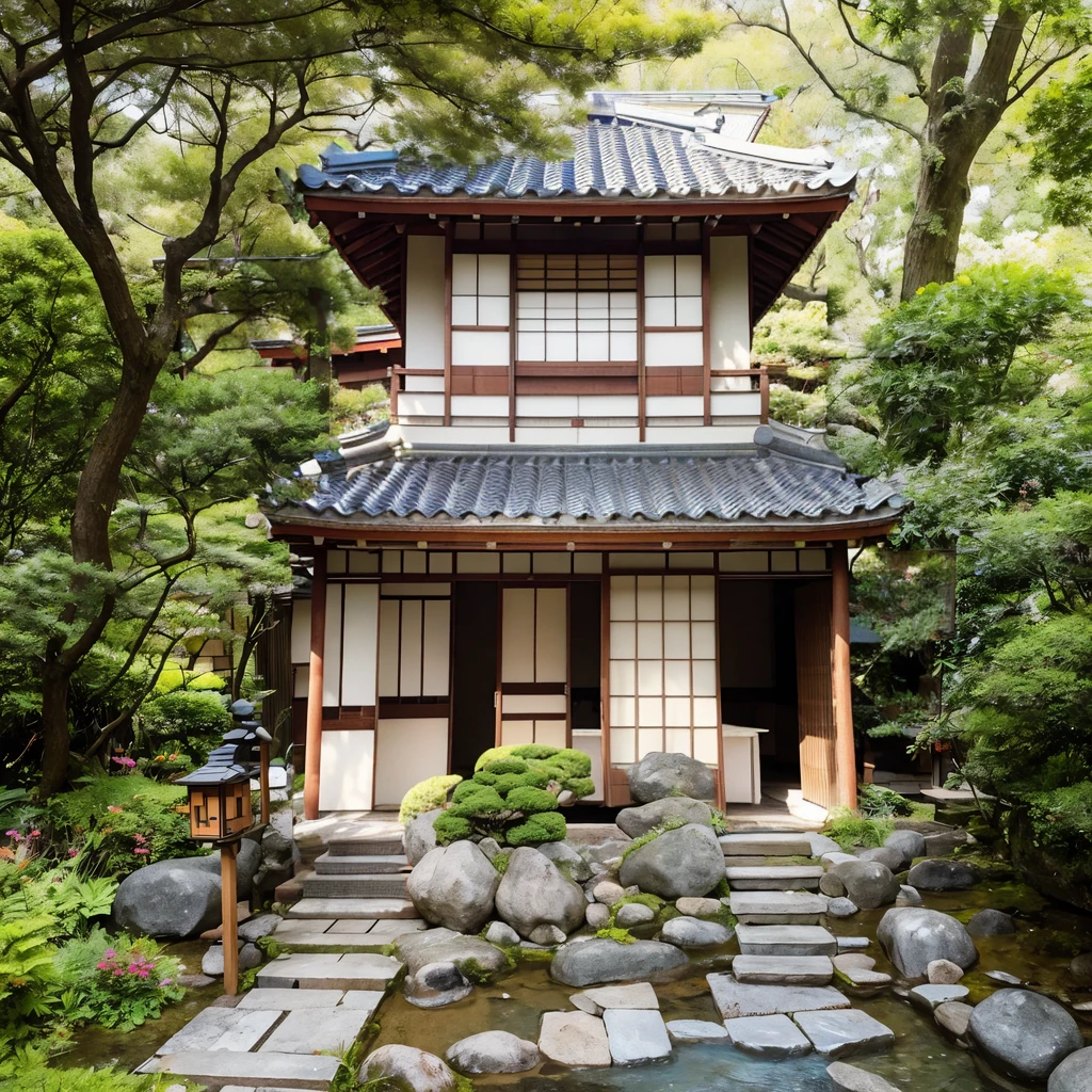 japanese tile roof