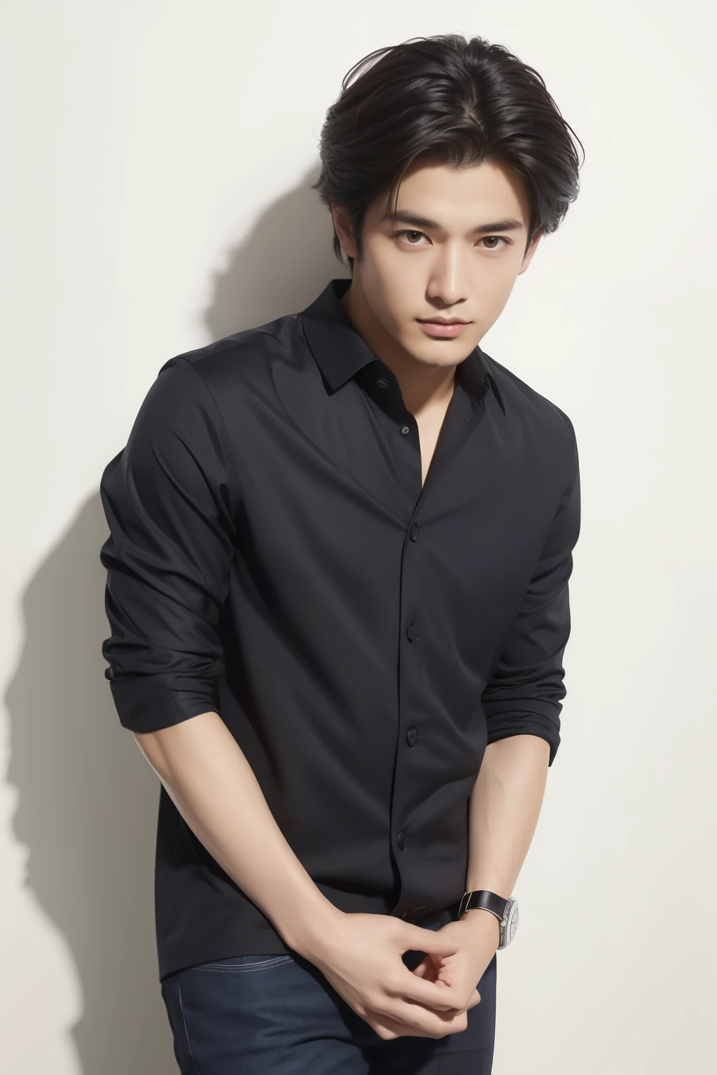 Fresh and handsome 20-year-old new employee、 (Super handsome guy in S-class suit)、 Japanese 20-year-old boy、 merchant、 ultra luxury suit、 striped suit、 office room、 Stand up in a suitSYoung and handsome man、 fully body photo、 (CG Unity 8K high-detail photos)、 (A very detailed oneSThe handsome guy in the class)、 (photoreali)、 ((top-quality))、 ultra - detailed、 (masterpiece)、 super high image quality、 tall、 peeping at the viewer、 Pan、 Very beautiful hair、 short detailed hair、 Bright photo、 As handsome as a model、 As handsome as an idol、 luxury watches、 cool belt